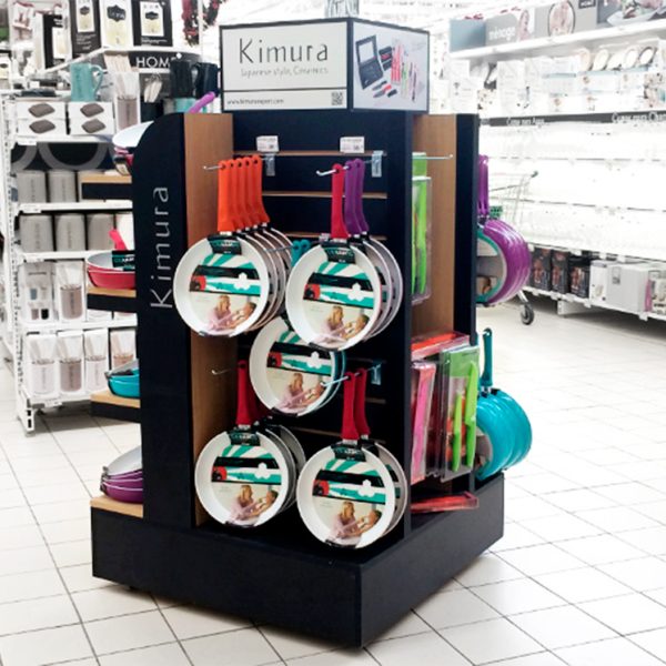 Exhibidor para supermercados